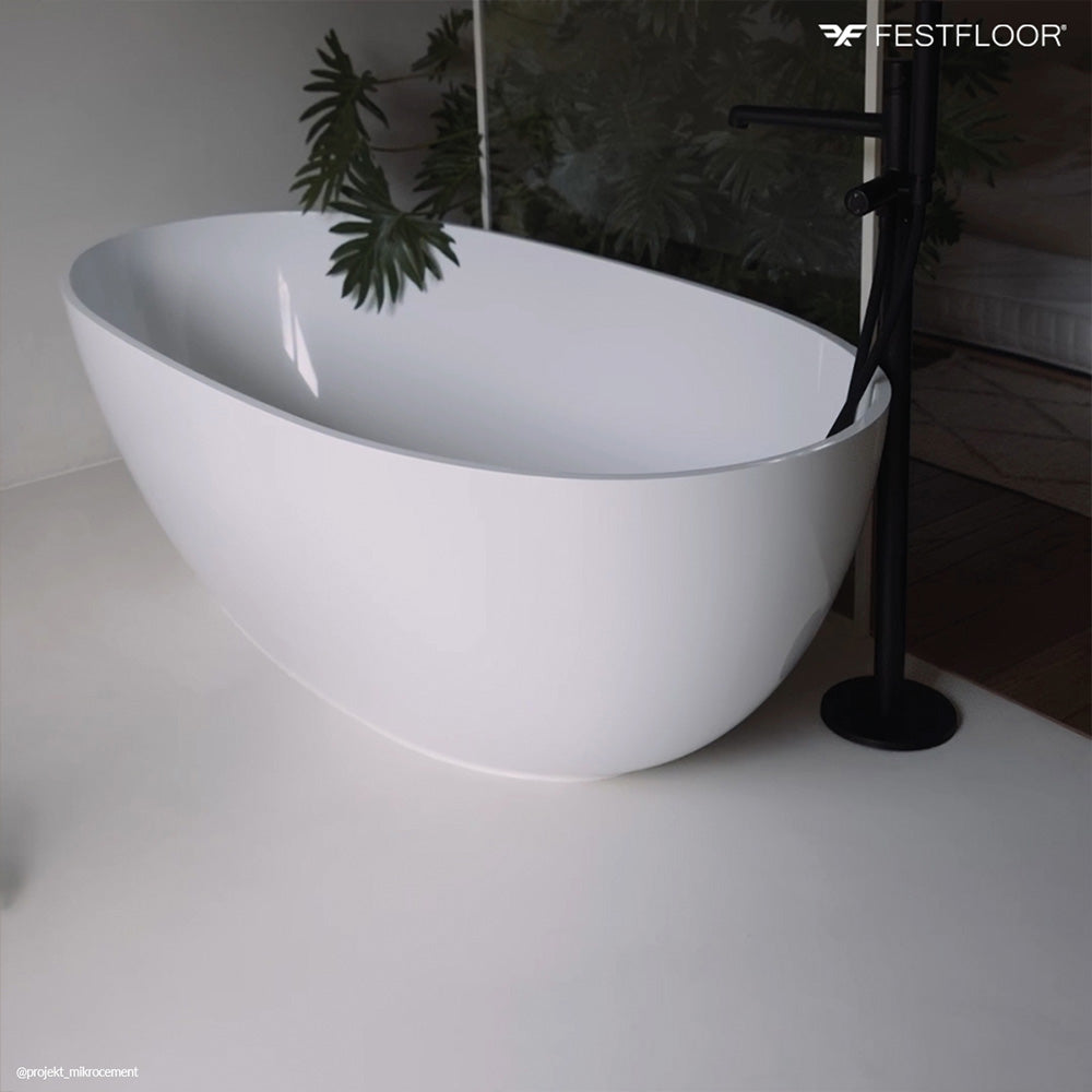 Zestaw mikrocementu na ściany w łazience HYDROFEST - 10m²