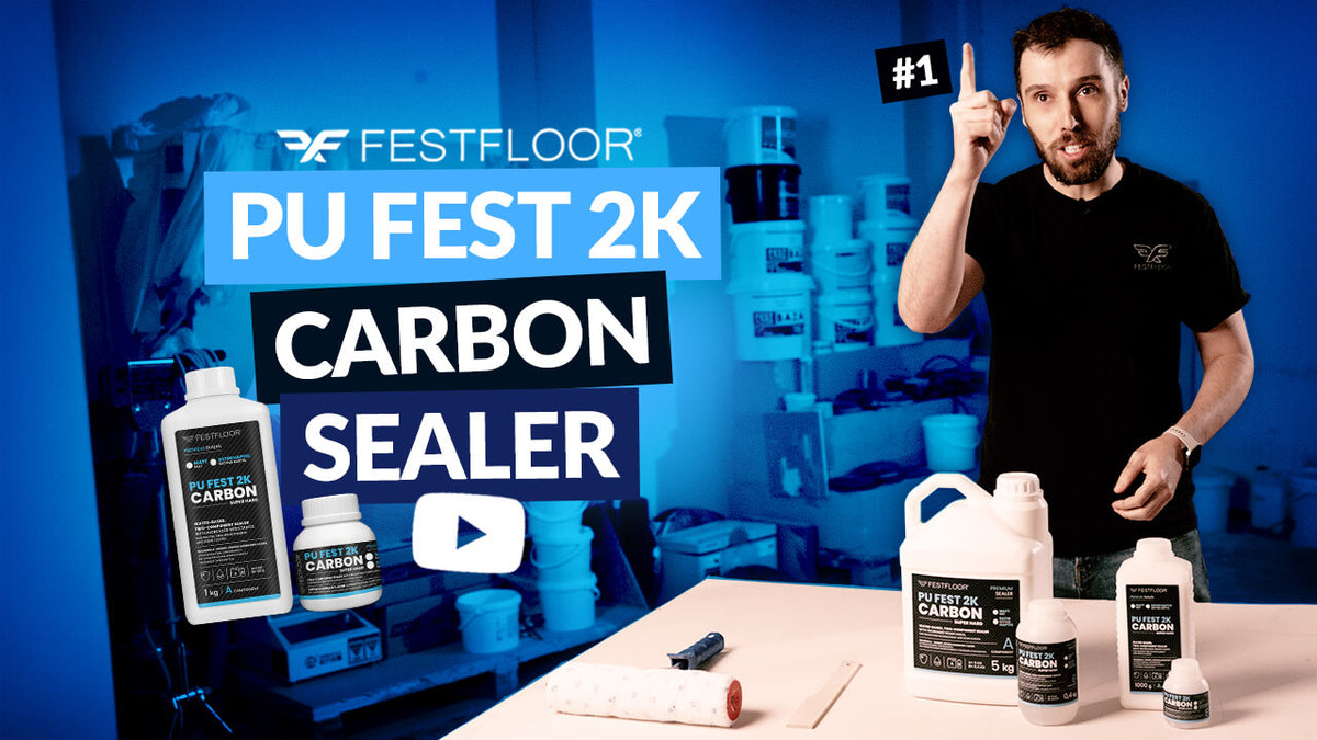Jaki lakier do mikrocementu? PU Fest 2K Carbon – właściwości, przygotowanie, nakładanie