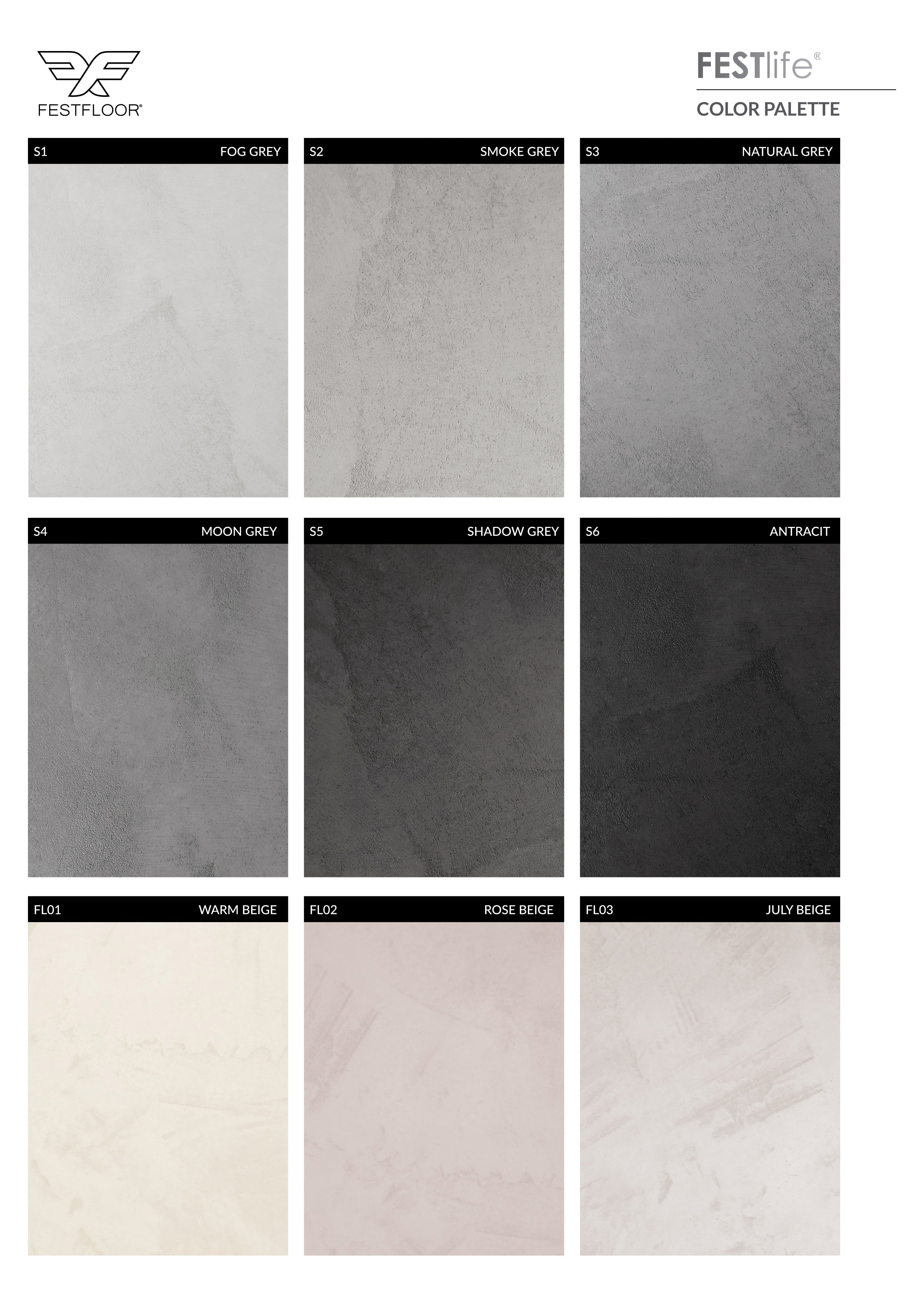 Zestaw BASIC mikrocementu na podłogi - 10m²