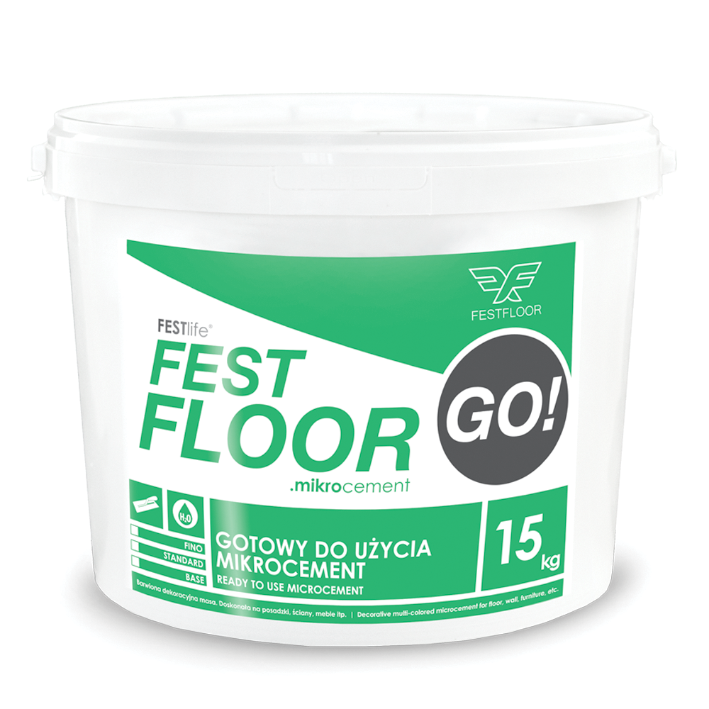 Zestaw mikrocementu FESTFLOOR GO! BASIC - 10m²