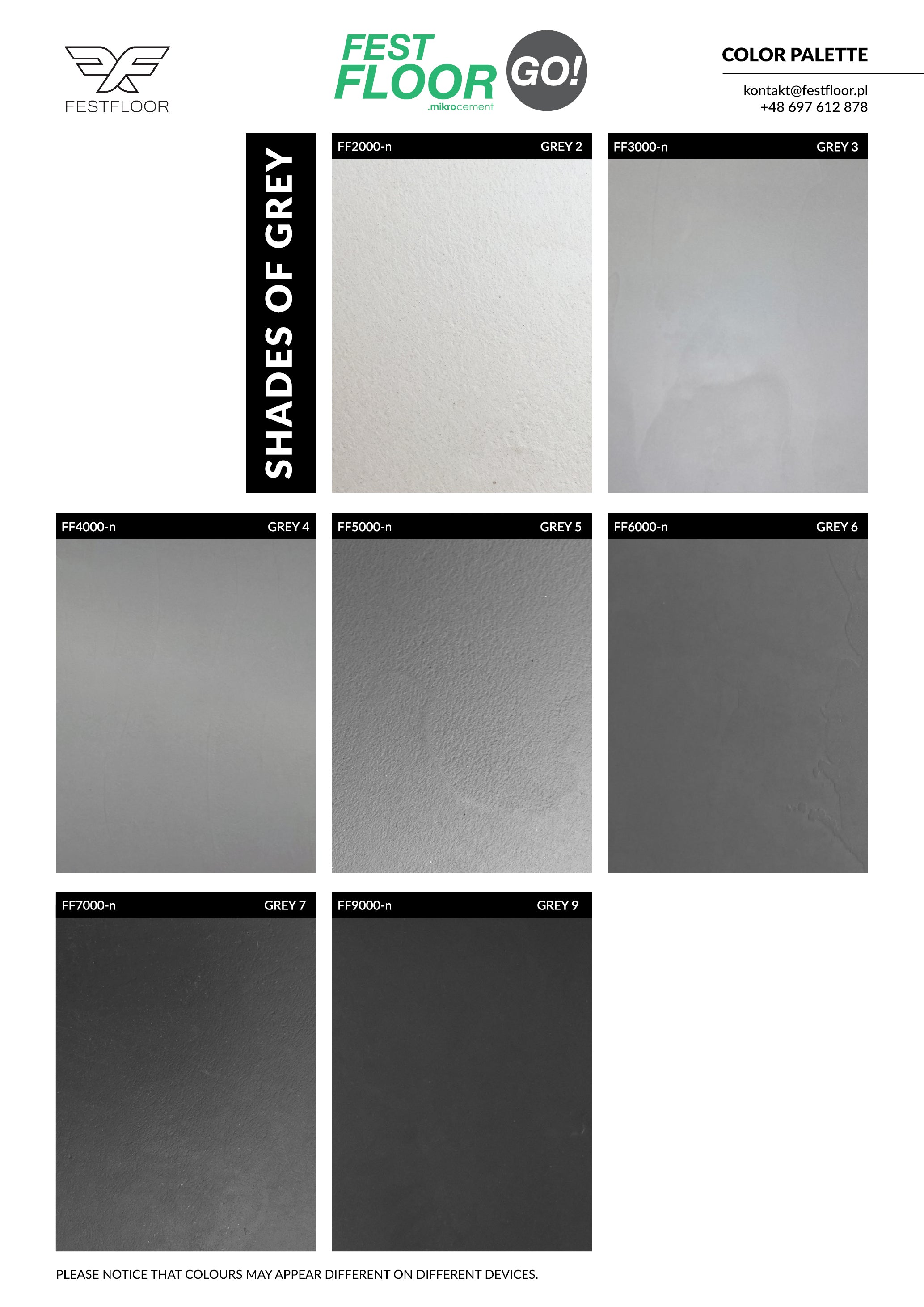 Zestaw mikrocementu FESTFLOOR GO! BASIC - 10m²